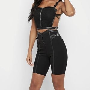 Corset High Waist Shorts